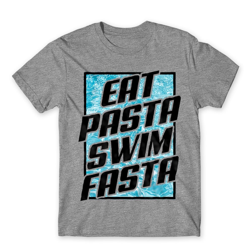 Eat Pasta Swim Fasta Férfi Póló