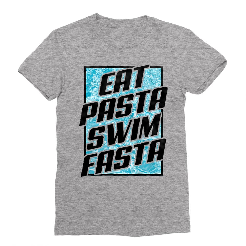 Eat Pasta Swim Fasta Férfi Testhezálló Póló