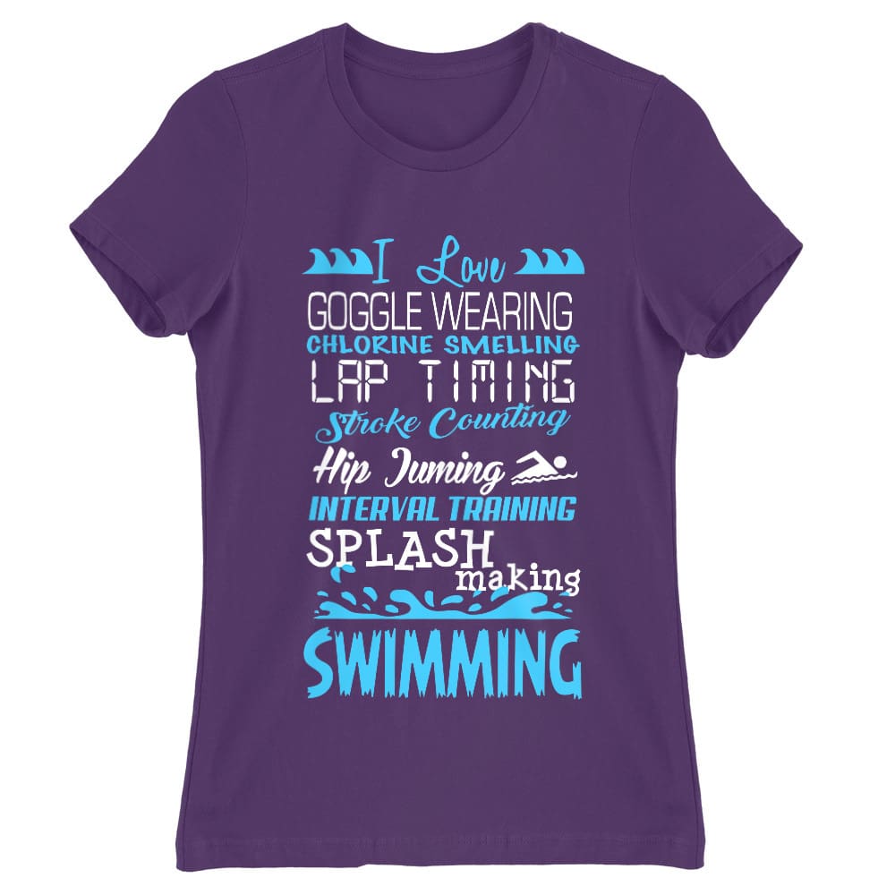 I love swimming Női Póló