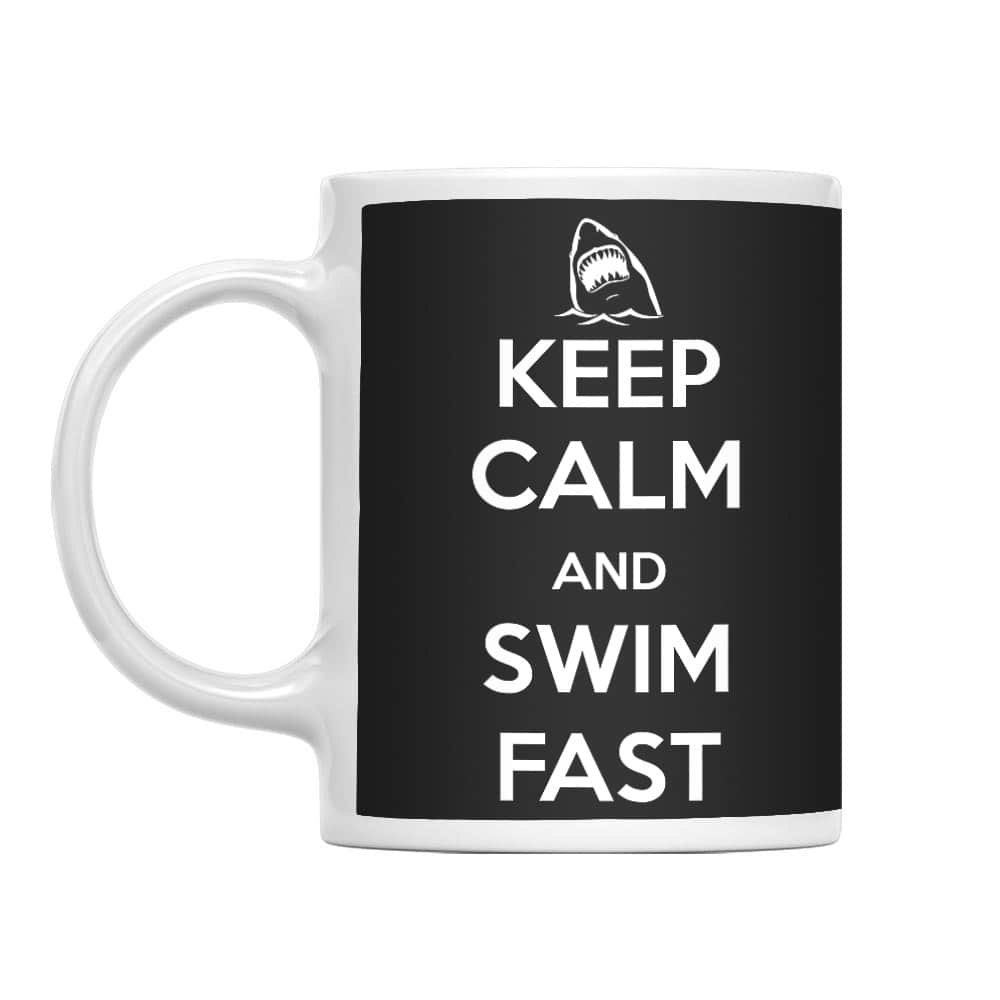 Keep Calm and Swim Fast Bögre