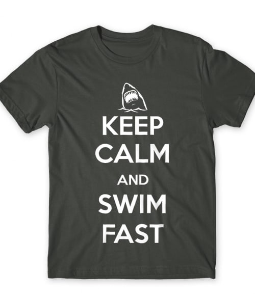 Keep Calm and Swim Fast Póló - Ha Swimming rajongó ezeket a pólókat tuti imádni fogod!