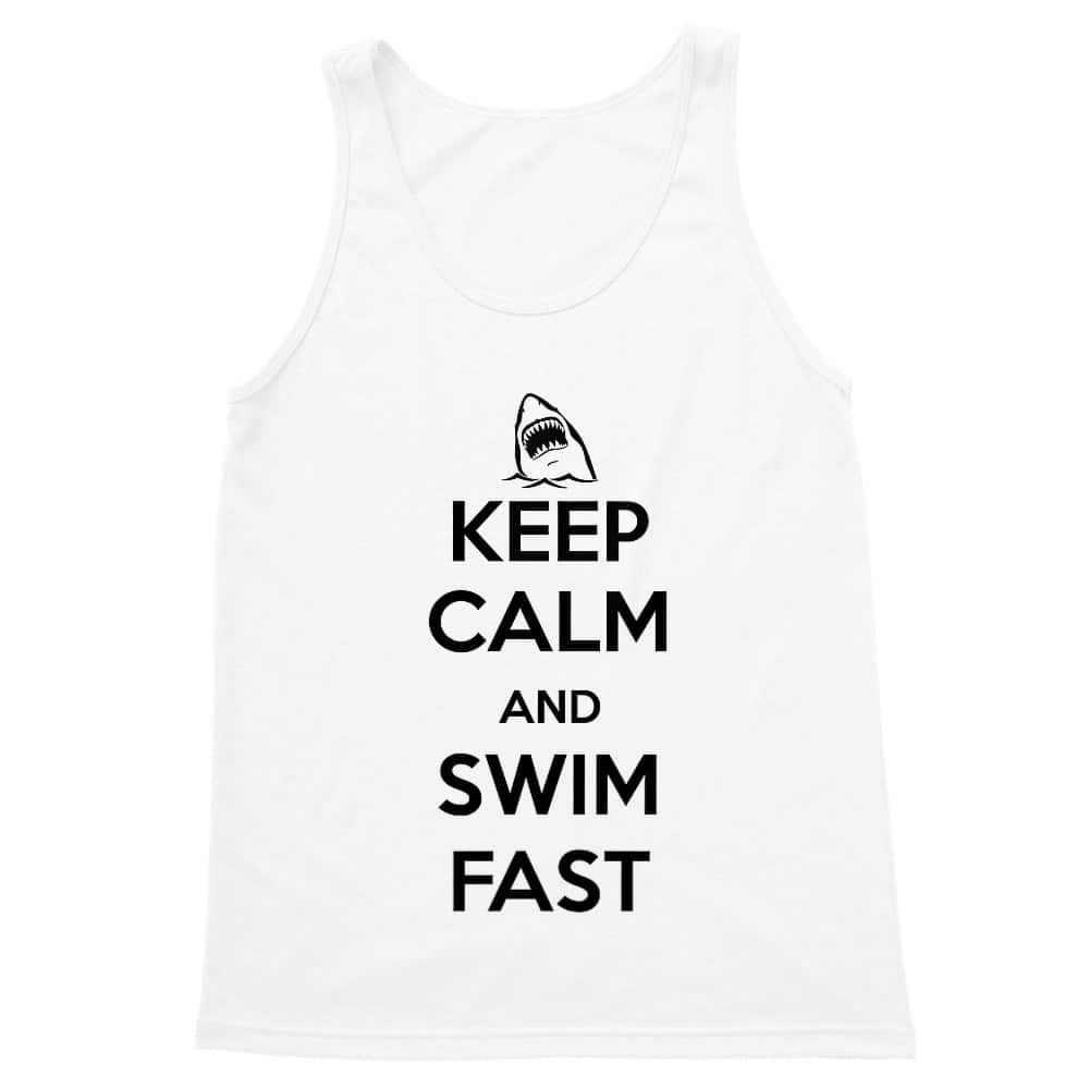 Keep Calm and Swim Fast Férfi Trikó