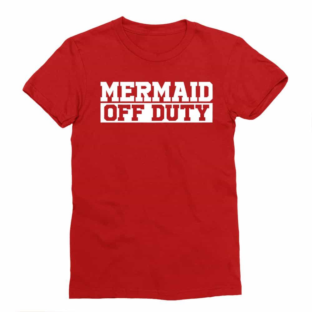Mermaid off duty Férfi Testhezálló Póló