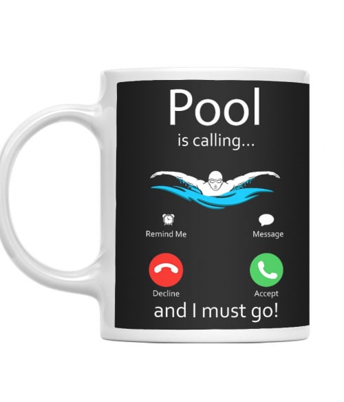 Pool is calling Úszás Bögre - Úszás