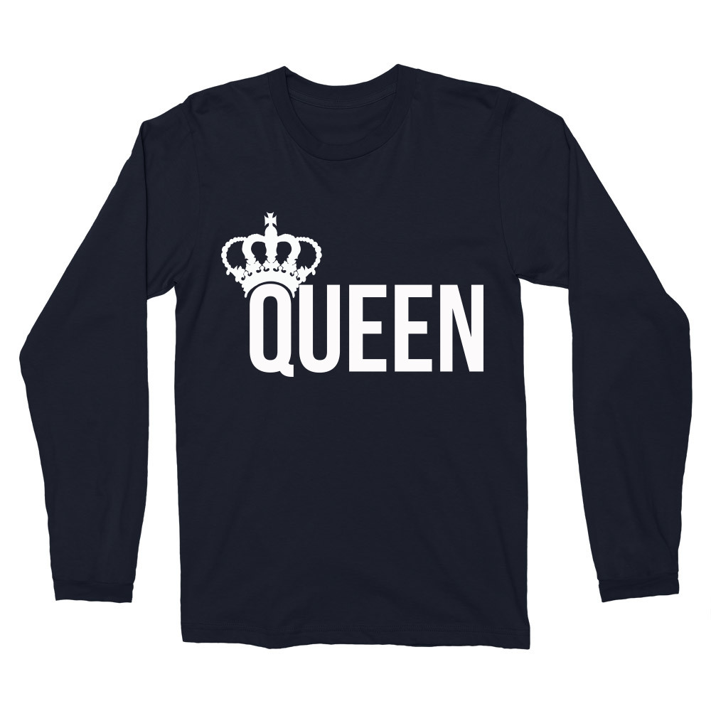 King And Queen – Queen Férfi Hosszúujjú Póló