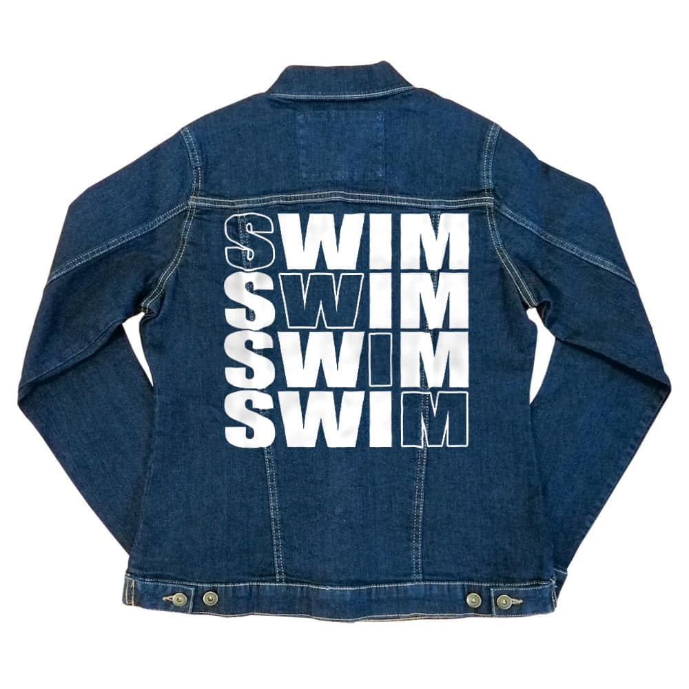 Swim Text Női Farmerkabát