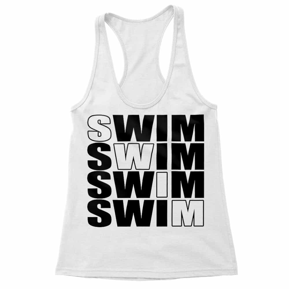 Swim Text Női Trikó