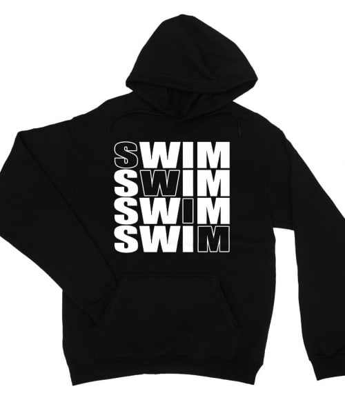 Swim Text Úszás Pulóver - Úszás