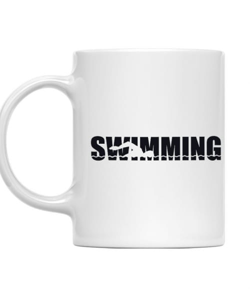 Swimming Text Úszás Bögre - Úszás