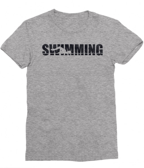 Swimming Text Póló - Ha Swimming rajongó ezeket a pólókat tuti imádni fogod!