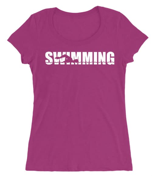 Swimming Text Póló - Ha Swimming rajongó ezeket a pólókat tuti imádni fogod!