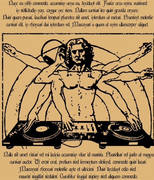 Da Vinci DJ Szolgátatás Pólók, Pulóverek, Bögrék - Szolgátatás