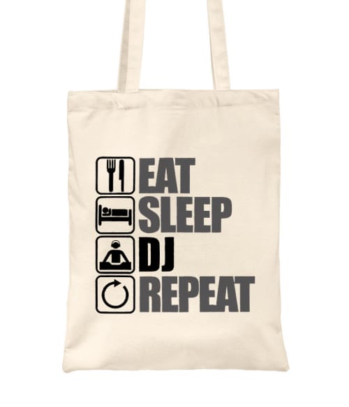 Eat Sleep DJ Repeat Póló - Ha DJ rajongó ezeket a pólókat tuti imádni fogod!