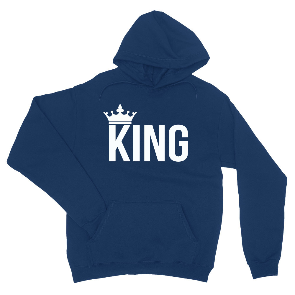 King And Queen – King Unisex Pulóver