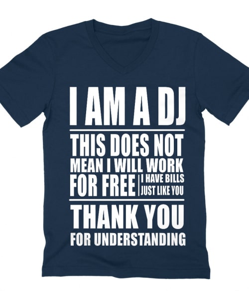 I am a DJ Póló - Ha DJ rajongó ezeket a pólókat tuti imádni fogod!