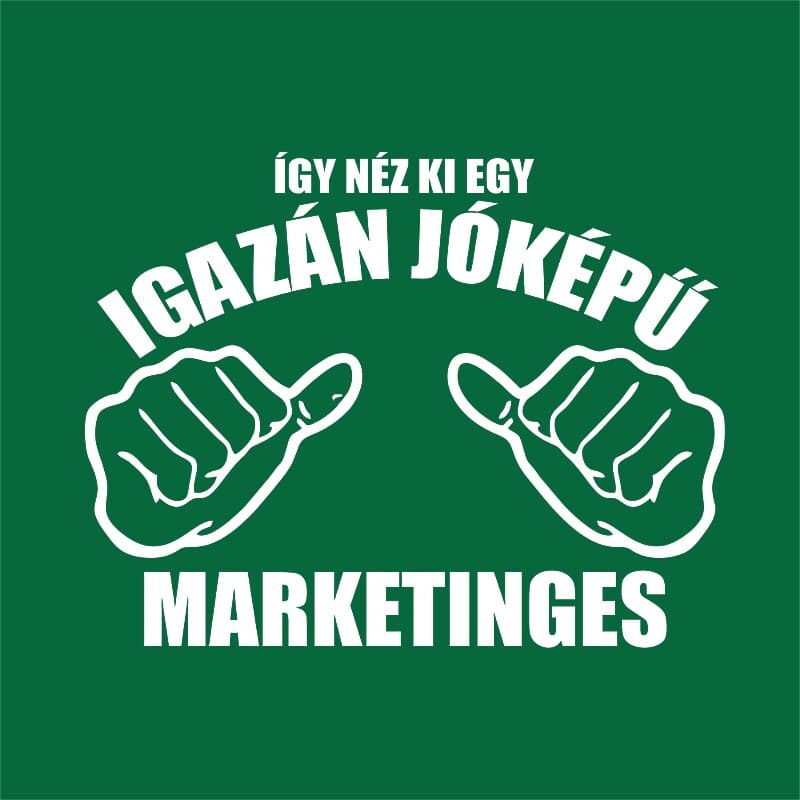 Jóképű marketinges