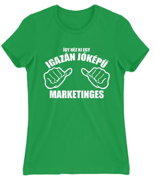 Jóképű marketinges Póló - Ha Marketing Manager rajongó ezeket a pólókat tuti imádni fogod!