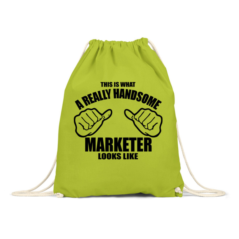 Handsome marketer