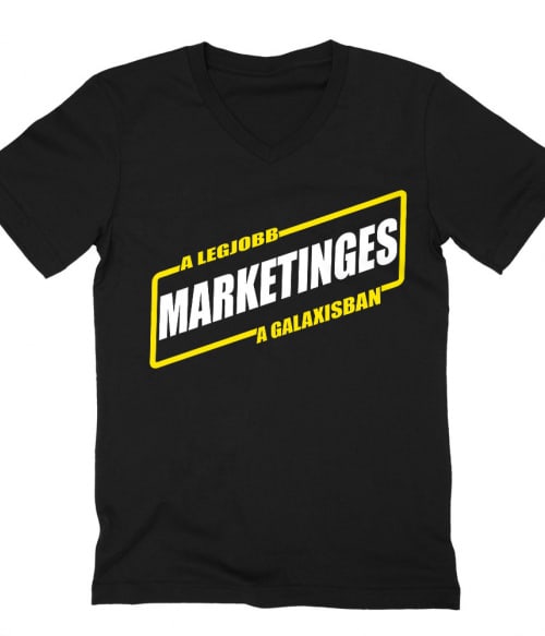 Legjobb marketinges a galaxisban Póló - Ha Marketing Manager rajongó ezeket a pólókat tuti imádni fogod!