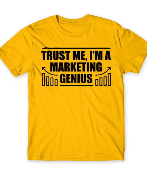 Marketing genius Póló - Ha Marketing Manager rajongó ezeket a pólókat tuti imádni fogod!