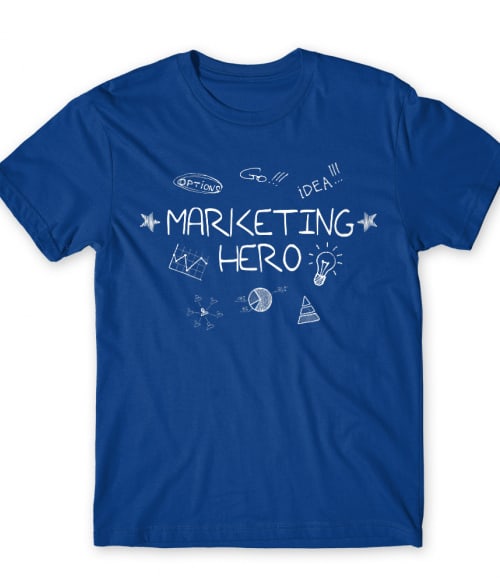 Marketing hero Póló - Ha Marketing Manager rajongó ezeket a pólókat tuti imádni fogod!
