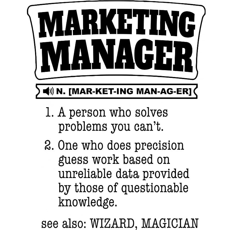 Marketing manager definition