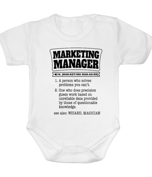 Marketing manager definition Póló - Ha Marketing Manager rajongó ezeket a pólókat tuti imádni fogod!