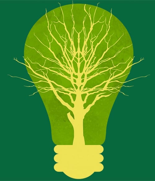 Green Bulb Környezetvédelem Környezetvédelem Környezetvédelem Pólók, Pulóverek, Bögrék - Környezetvédelem