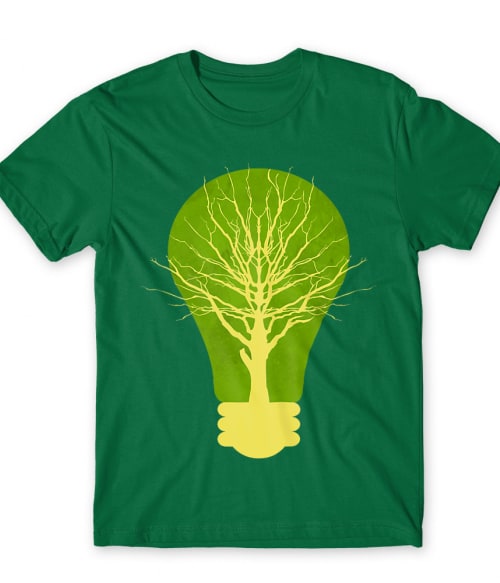 Green Bulb Környezetvédelem Férfi Póló - Környezetvédelem