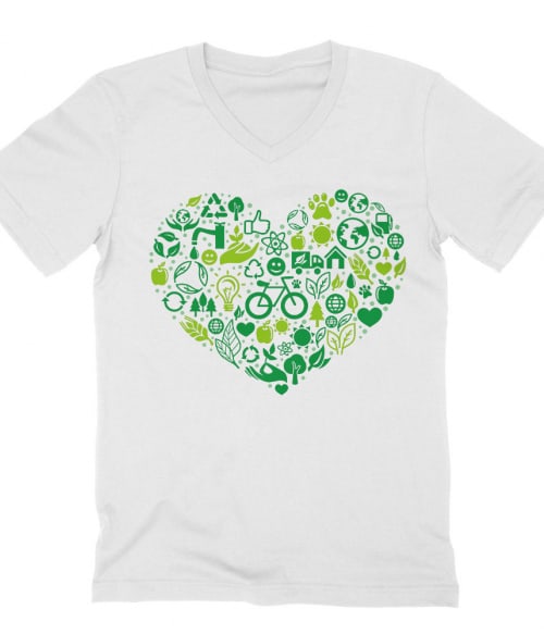 Green Heart Póló - Ha Environment Protection rajongó ezeket a pólókat tuti imádni fogod!