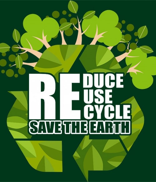 Save the Earth Környezetvédelem Környezetvédelem Környezetvédelem Pólók, Pulóverek, Bögrék - Környezetvédelem