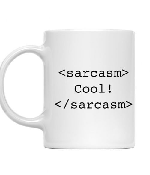 Sarcasm code Szarkasztikus Bögre - Személyiség
