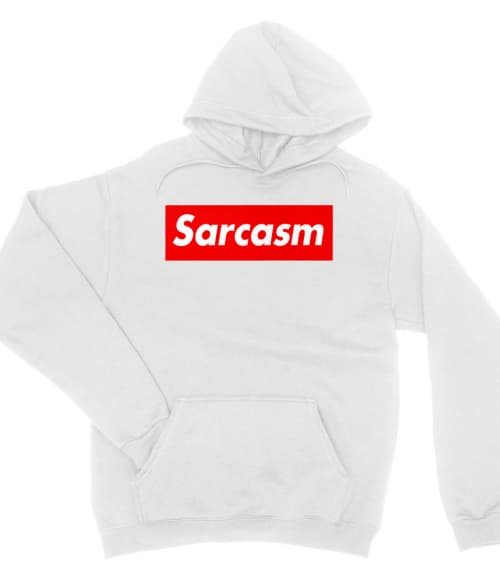 Sarcasm logo Poénos Pulóver - Személyiség