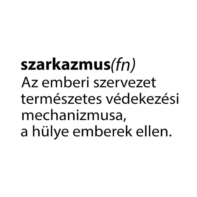 Szarkazmus definíció