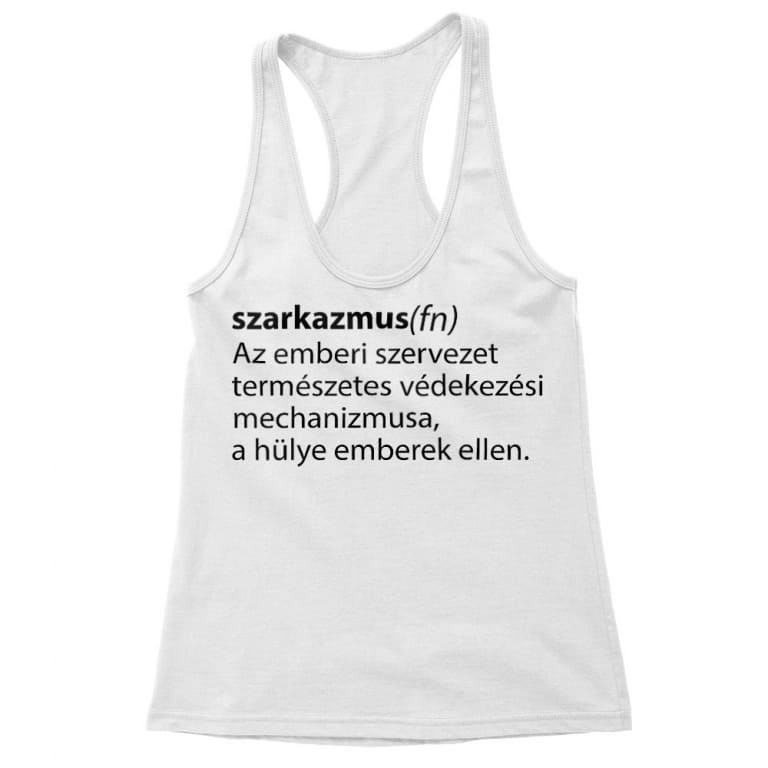 Szarkazmus definíció - Női Trikó