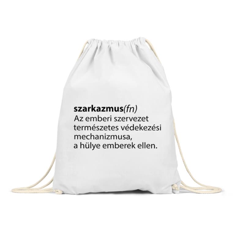 Szarkazmus definíció - Tornazsák