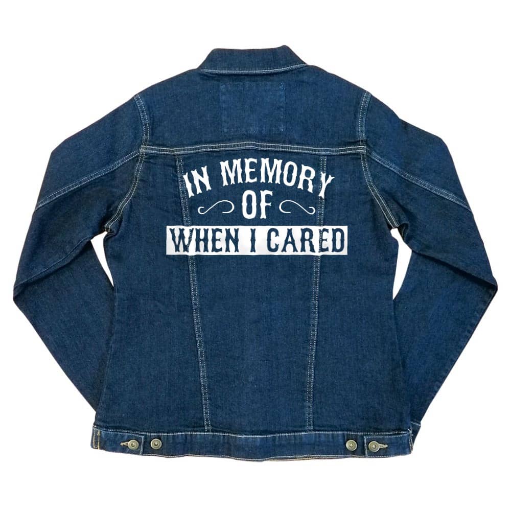 When I cared Női Farmerkabát