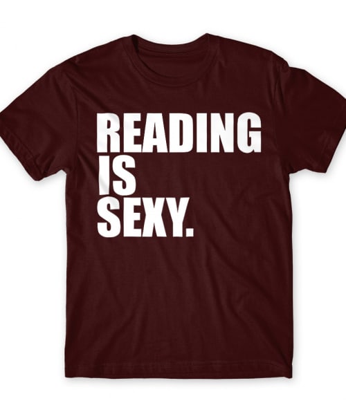 Reading is sexy Olvasás Férfi Póló - Olvasás
