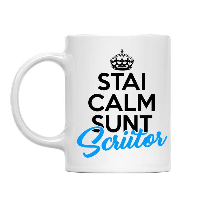 Stai calm sunt scriitor - Cană