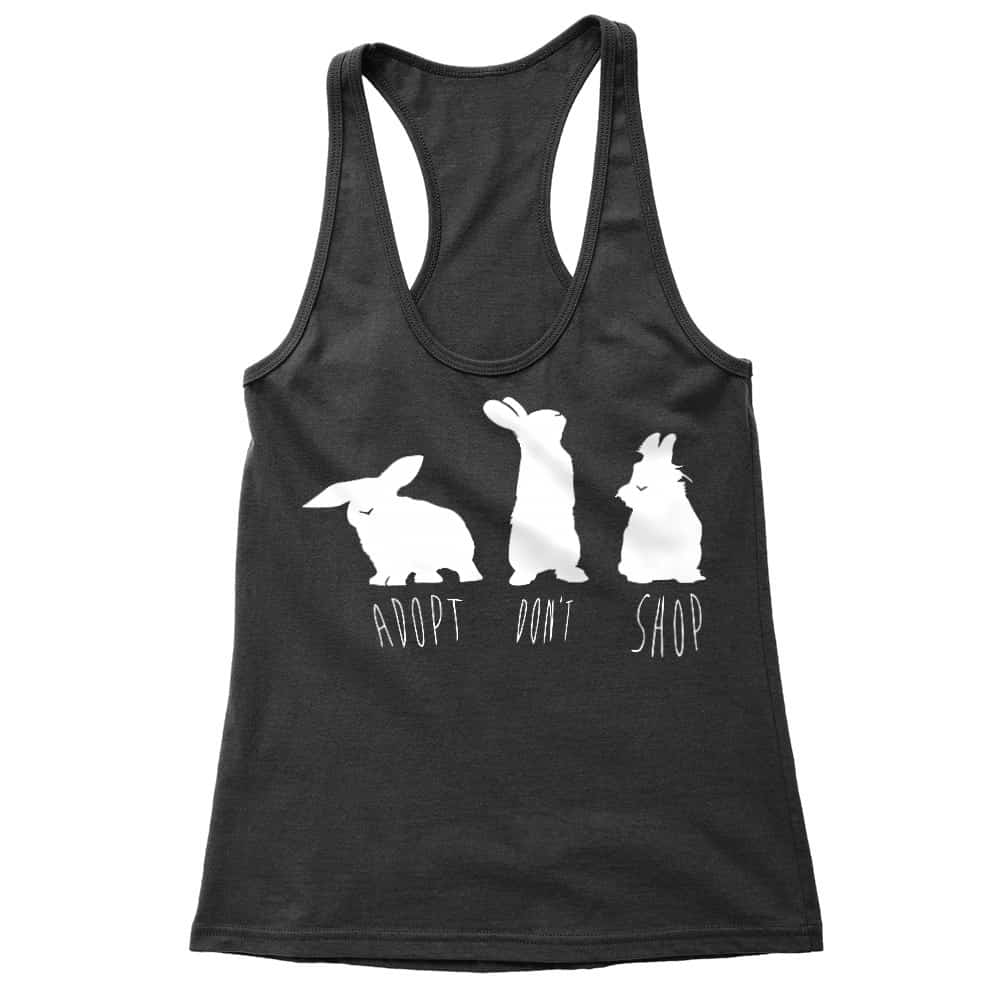 Adopt don't shop bunny Női Trikó
