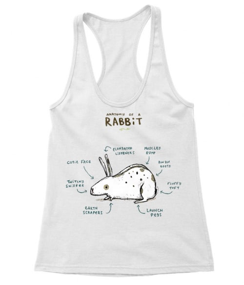 Anatomy of a rabbit Póló - Ha Rabbit rajongó ezeket a pólókat tuti imádni fogod!