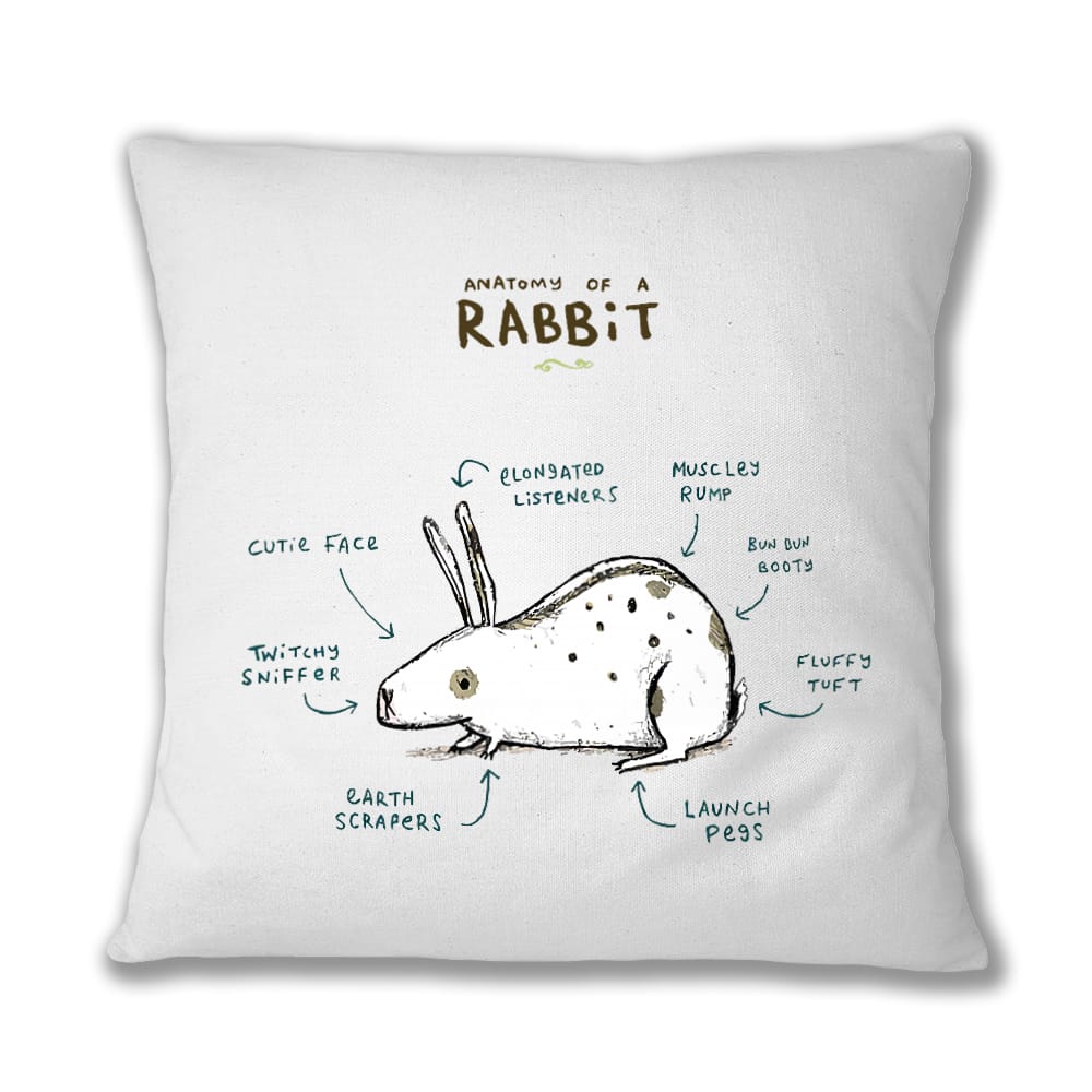 Anatomy of a rabbit Párnahuzat