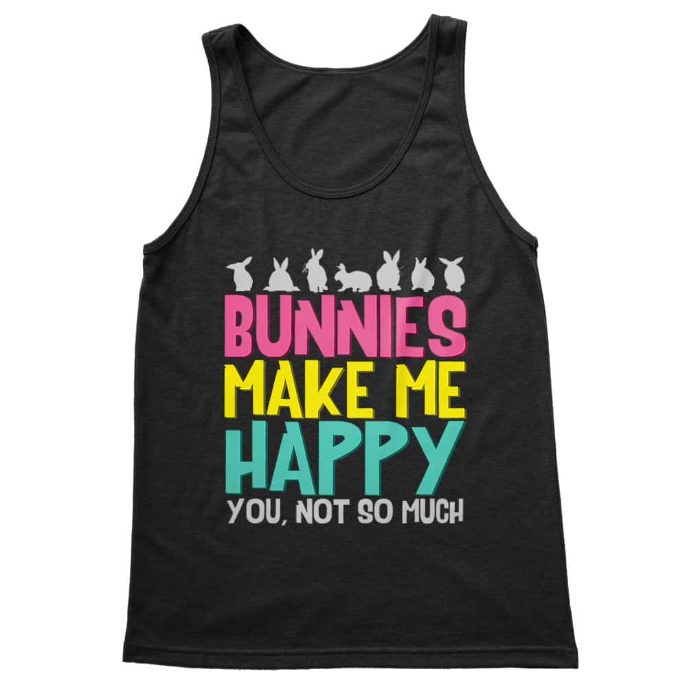 Bunnies make me happy Férfi Trikó