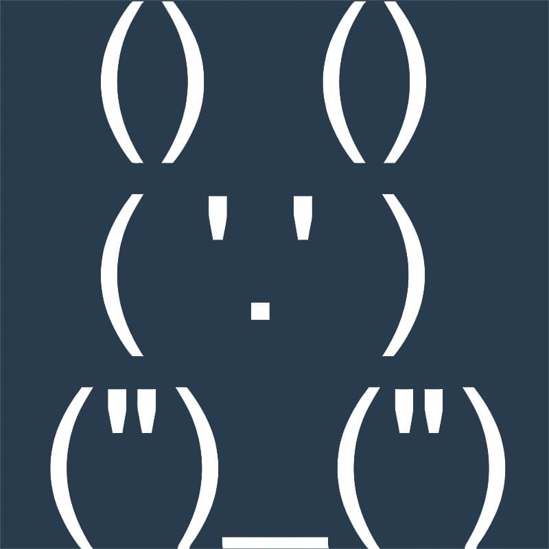 Computer bunny