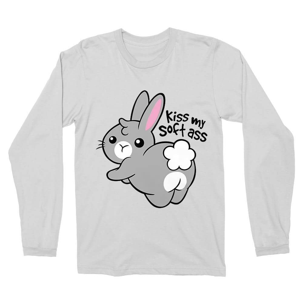 Kiss my soft ass Férfi Hosszúujjú Póló