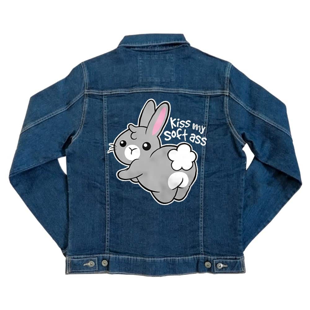 Kiss my soft ass Unisex Farmerkabát