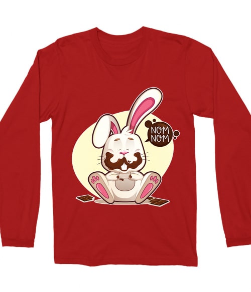 Nom nom bunny Póló - Ha Rabbit rajongó ezeket a pólókat tuti imádni fogod!