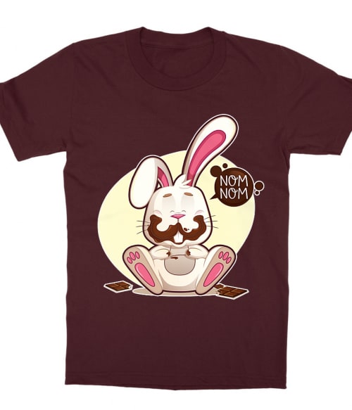 Nom nom bunny Póló - Ha Rabbit rajongó ezeket a pólókat tuti imádni fogod!