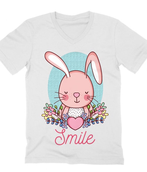 Smile bunny Póló - Ha Rabbit rajongó ezeket a pólókat tuti imádni fogod!