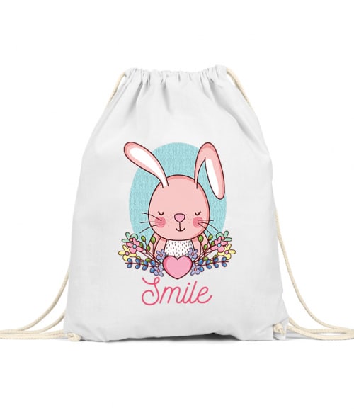 Smile bunny Póló - Ha Rabbit rajongó ezeket a pólókat tuti imádni fogod!